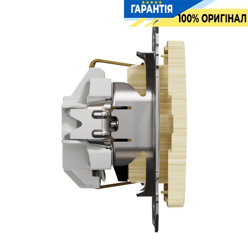 Розетка с з/к со шторками Schneider Electric «Sedna Elements» SDD180022 (цвет - береза)