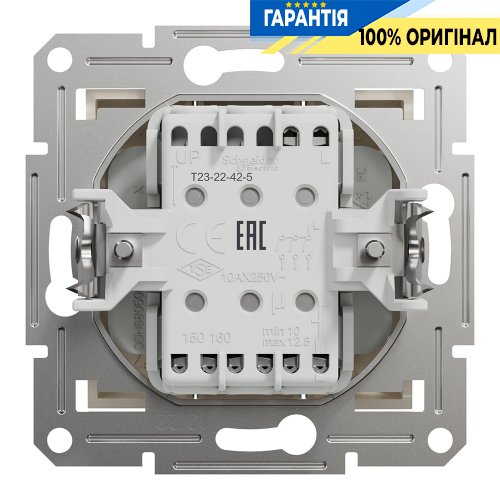 Выключатель 3-клавишный Schneider Electric Asfora EPH2170123, крем (без рамки)