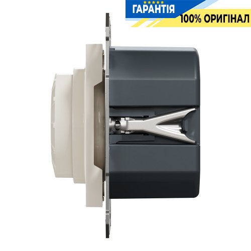 Поворотний LED димер RC 3-370Вт Schneider Electric Asfora EPH6870123, крем (без рамки)