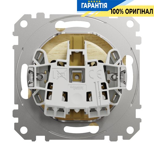 Розетка с з/к со шторками Schneider Electric «Sedna Elements» SDD180022 (цвет - береза)