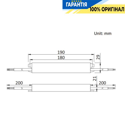 Блок питания 12V 45Вт IP67 Jinbo 17552 JLV-12045KA-W герметичный, алюминиевый корпус