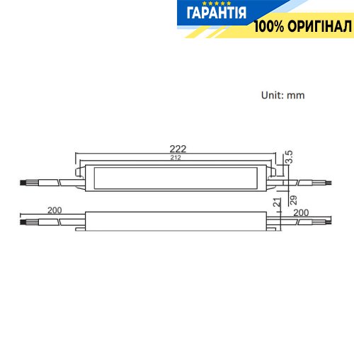 Блок питания 12V 60Вт IP67 Jinbo 17708 JLV-12060KA-W герметичный, алюминиевый корпус
