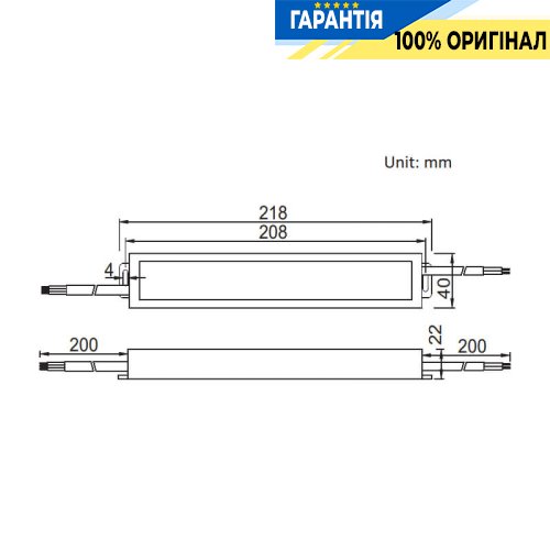 Блок питания 12V 100Вт IP67 Jinbo 12869 JLV-12100KA-L герметичный, алюминиевый корпус