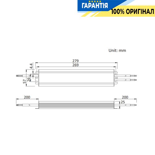 Блок питания 12V 150Вт IP67 Jinbo 12361 JLV-12150KA-L герметичный, алюминиевый корпус