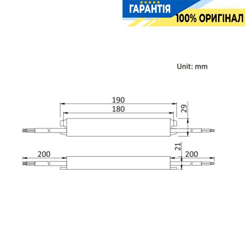 Блок питания 24V 45Вт IP67 Jinbo 17710 JLV-24045KA-W герметичный, алюминиевый корпус