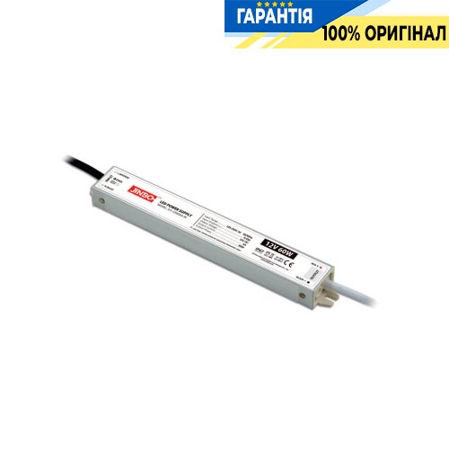 Блок питания 24V 60Вт IP67 Jinbo 17709 JLV-24060KA-W герметичный, алюминиевый корпус