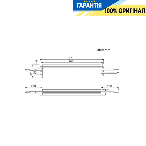 Блок живлення 24V 150Вт IP67 Jinbo 16409 JLV-24150KA-L герметичний, алюмінієвий корпус