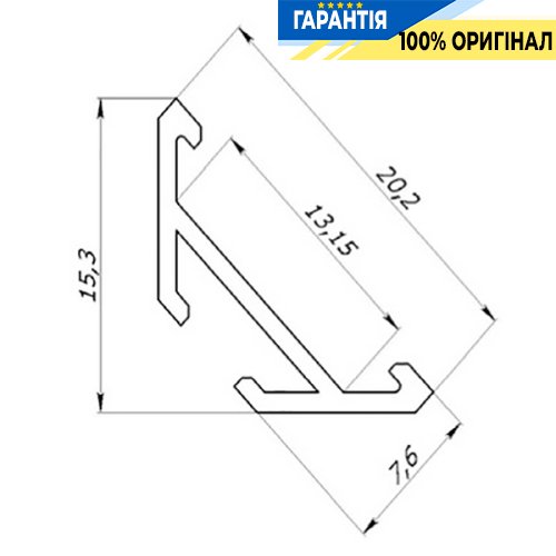 Алюмінієвий профіль LProf ЛСУ