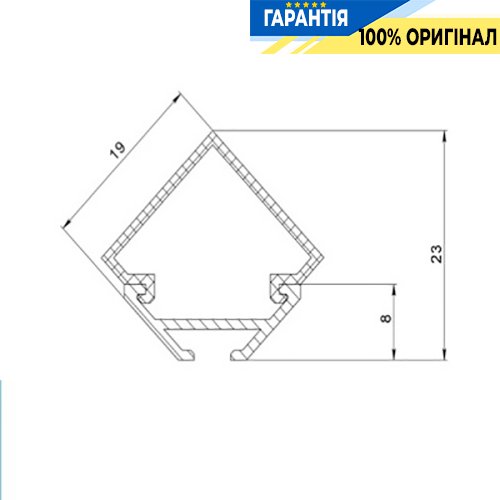 Алюмінієвий профіль LProf ЛСУ