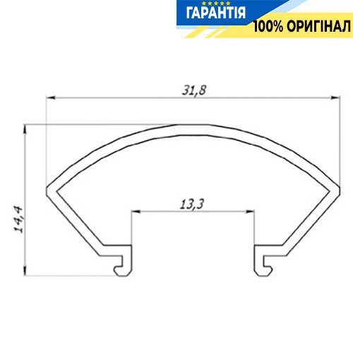 Розсіювач матовий LProf РСК