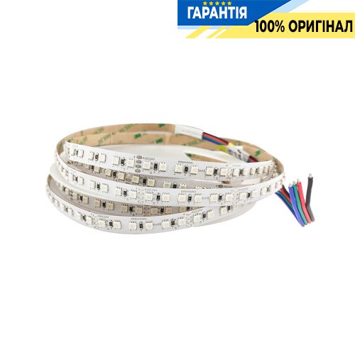 Стрічка світлодіодна 120 Led/m RGB 24V, 12.9Вт, IP20 Rishang 17783 3838-120-IP20-RGB-10-24 RD00C0JP RGB кольори
