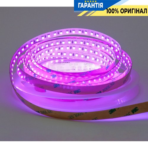 Стрічка світлодіодна 120 Led/m RGB 24V, 12.9Вт, IP20 Rishang 17783 3838-120-IP20-RGB-10-24 RD00C0JP RGB кольори