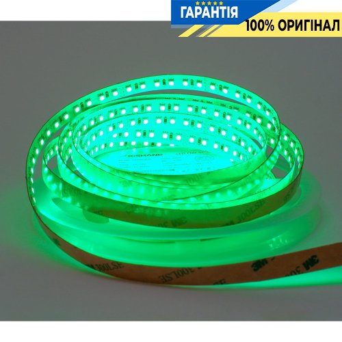 Стрічка світлодіодна 120 Led/m RGB 24V, 12.9Вт, IP20 Rishang 17783 3838-120-IP20-RGB-10-24 RD00C0JP RGB кольори