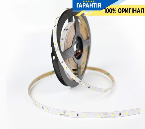 Лента светодиодная 60 Led/m 12V, 5.5Вт, IP33 CRI80 e-pcb Rishang 8745 2835-60-IP33-Y-8-12 RN0860TA-B желтый свет