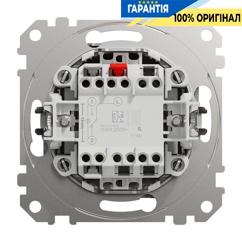 Переключатель 1-кл Schneider Electric «Sedna Elements» SDD170106 (цвет - матовый алюминий)