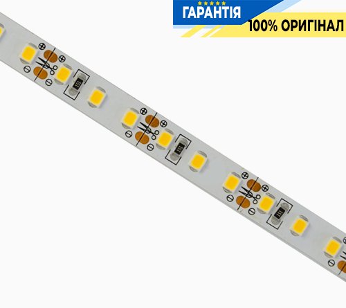 Стрічка світлодіодна 120 Led/m 3000K 12V, 8.6Вт, IP33 CRI80 e-pcb Rishang 13258 2835-120-IP33-WW-8-12 RN08C0TA-B тепле світло