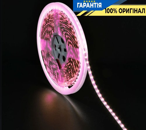 Лента светодиодная 120 Led/m 2900K (meat) 12V, 14.4Вт. IP33 CRI80 Rishang 20698 2835-120-IP33-WW-8-12 R00C0TA-A для мясных прилавков