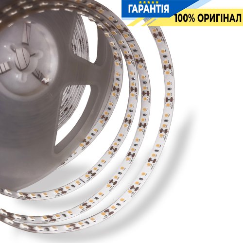 Стрічка світлодіодна 120 Led/m 3000K 48V, 9.6Вт, IP33 CRI80 e-pcb Rishang 20503 2835-120-IP33-WW-8-48 RN08C0TH-A тепле світло