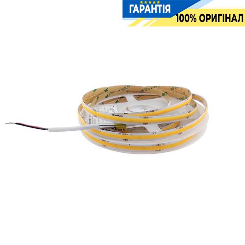 Лента светодиодная 320 Led/m 5000K 24V, 10Вт/м., IP20 CRI90 Rishang 18868 COB-320-IP20-NW-8-24 RM0801MC-D нейтральный свет