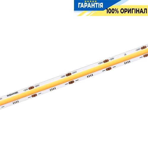 Лента светодиодная 720 Led/m 5000K 24V, 20Вт/м., IP20 CRI90 Rishang 20494 COB-720-IP20-NW-10-24 RM0003EC-A-T нейтральный свет