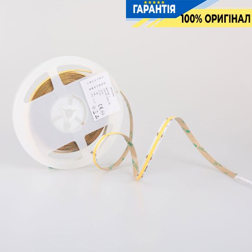 Лента светодиодная 720 Led/m 5000K 24V, 20Вт/м., IP20 CRI90 Rishang 20494 COB-720-IP20-NW-10-24 RM0003EC-A-T нейтральный свет