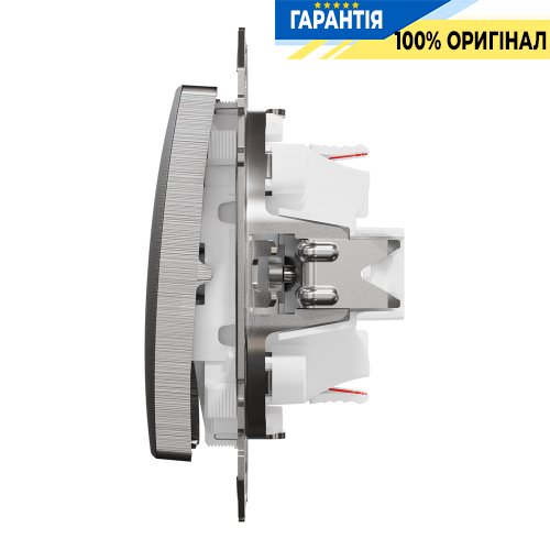 Переключатель 2-кл Schneider Electric «Sedna Elements» SDD170108 (цвет - матовый алюминий)