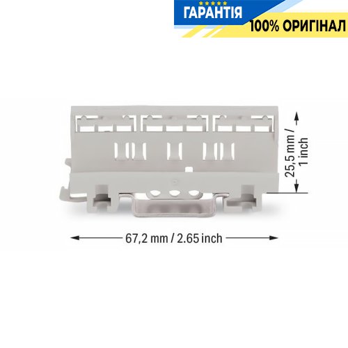 Мантажный адаптер Wago для клемм 221-501
