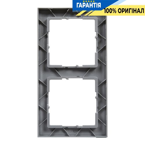 Рамка 2-я Legrand Suno 721562 алюминий матовый