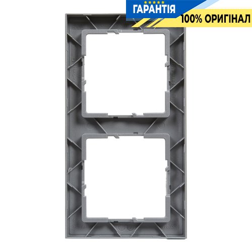 Рамка 2-а Legrand Suno 721512 алюміній