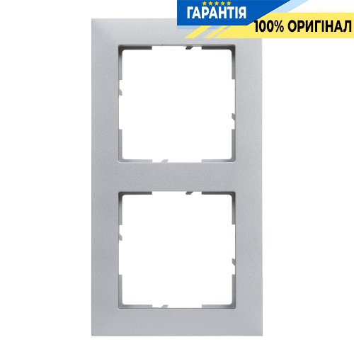 Рамка 2-а Legrand Suno 721512 алюміній