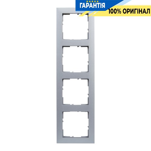 Рамка 4-а Legrand Suno 721514 алюміній