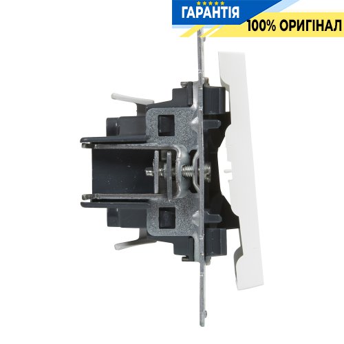 Вимикач 1-кл (пруж.клеми) 10А/250V Legrand Suno 721101 білий