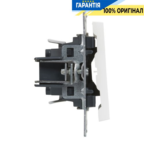 Перемикач 1-кл (пруж.клеми) 10А/250V Legrand Suno 721106 білий