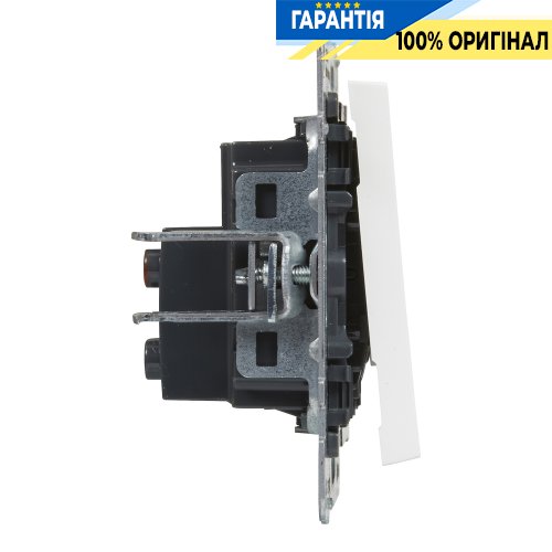 Переключатель крест 1-кл (винт. клеммы) 10А/250V Legrand Suno 721107 белый