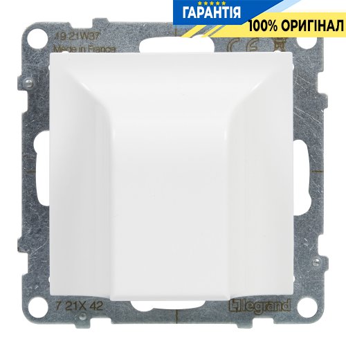 Вивід кабелю IP21 Legrand Suno 721142 білий