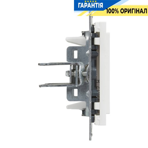 Заглушка з адаптером MOSAIC Legrand Suno 721143 білий