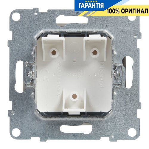Заглушка з адаптером MOSAIC Legrand Suno 721143 білий