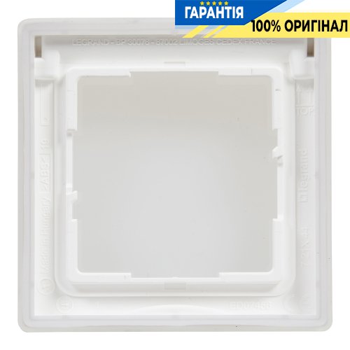 Рамка 1-ая IP44 Legrand Suno 721144 белый