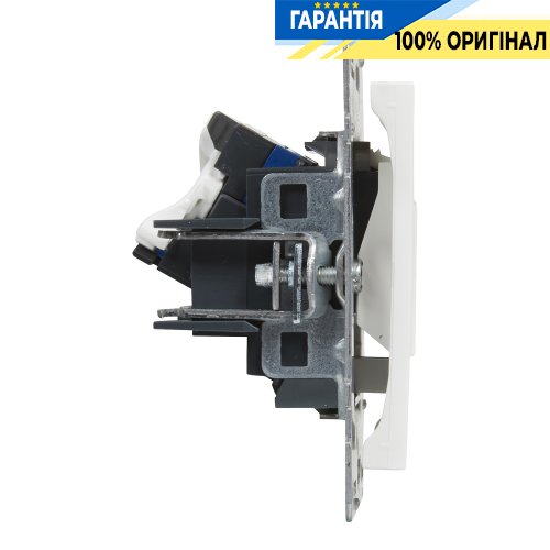 Розетка компьютерна 1-а RJ45 CAT6/UTP Legrand Suno 721152 білий