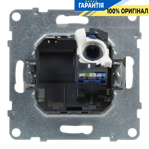 Розетка компьютерна 1-а RJ45 CAT6/UTP Legrand Suno 721152 білий