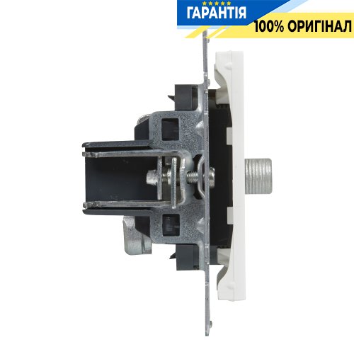 Розетка TV тип F «звезда» Legrand Suno 721163 белый