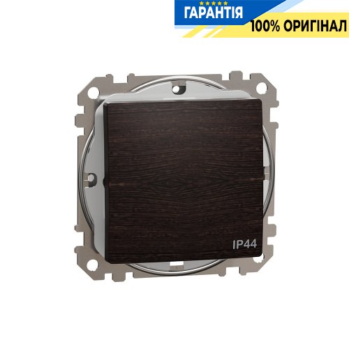 Перемикач 1-кл IP44 Schneider Electric Sedna Elements SDD281106 (колір - венге)