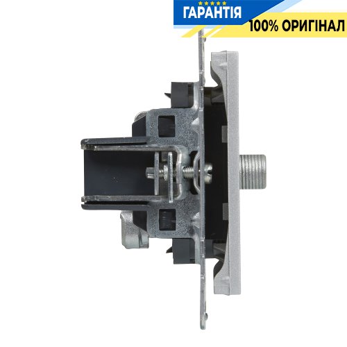 Розетка TV тип F «звезда» Legrand Suno 721363 алюминий