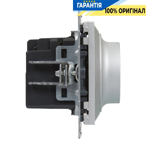 Диммер поворотный 300Вт/250V все нагрузки Legrand Suno 721379 алюминий