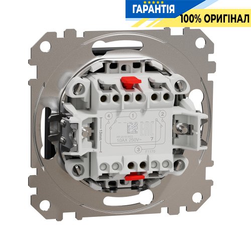 Проміжний вимикач 1-кл Schneider Electric Sedna Design SDD114107 (колір - чорний)