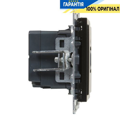 Розетка для заряджання USB С+C 15Вт/5V Legrand Suno 721431 чорний
