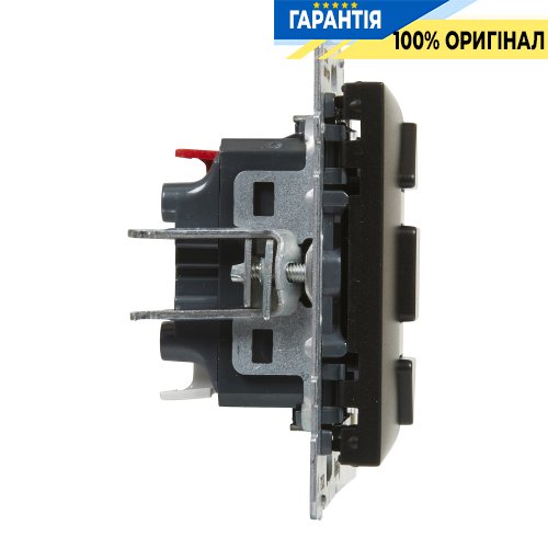 Выключатель жалюзи 3-позиционный 6A250V Legrand Suno 721439 черный