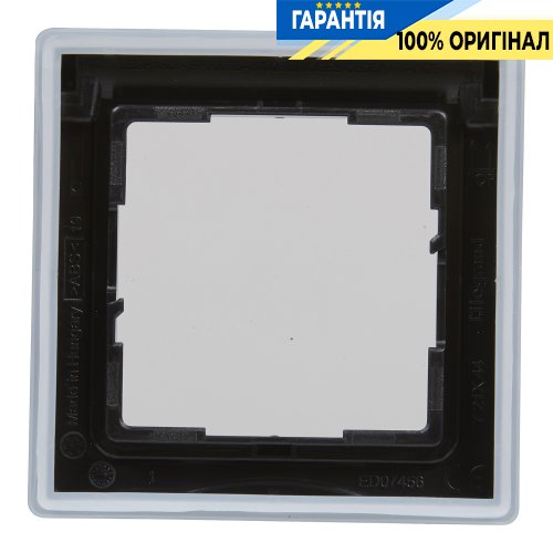 Рамка 1-а IP44 Legrand Suno 721444 чорний