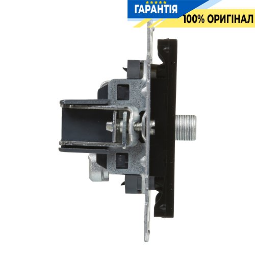 Розетка TV тип F «звезда» Legrand Suno 721463 черный