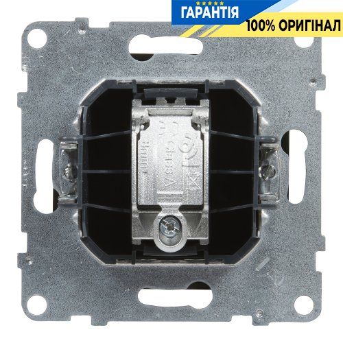 Розетка TV тип F «звезда» Legrand Suno 721463 черный